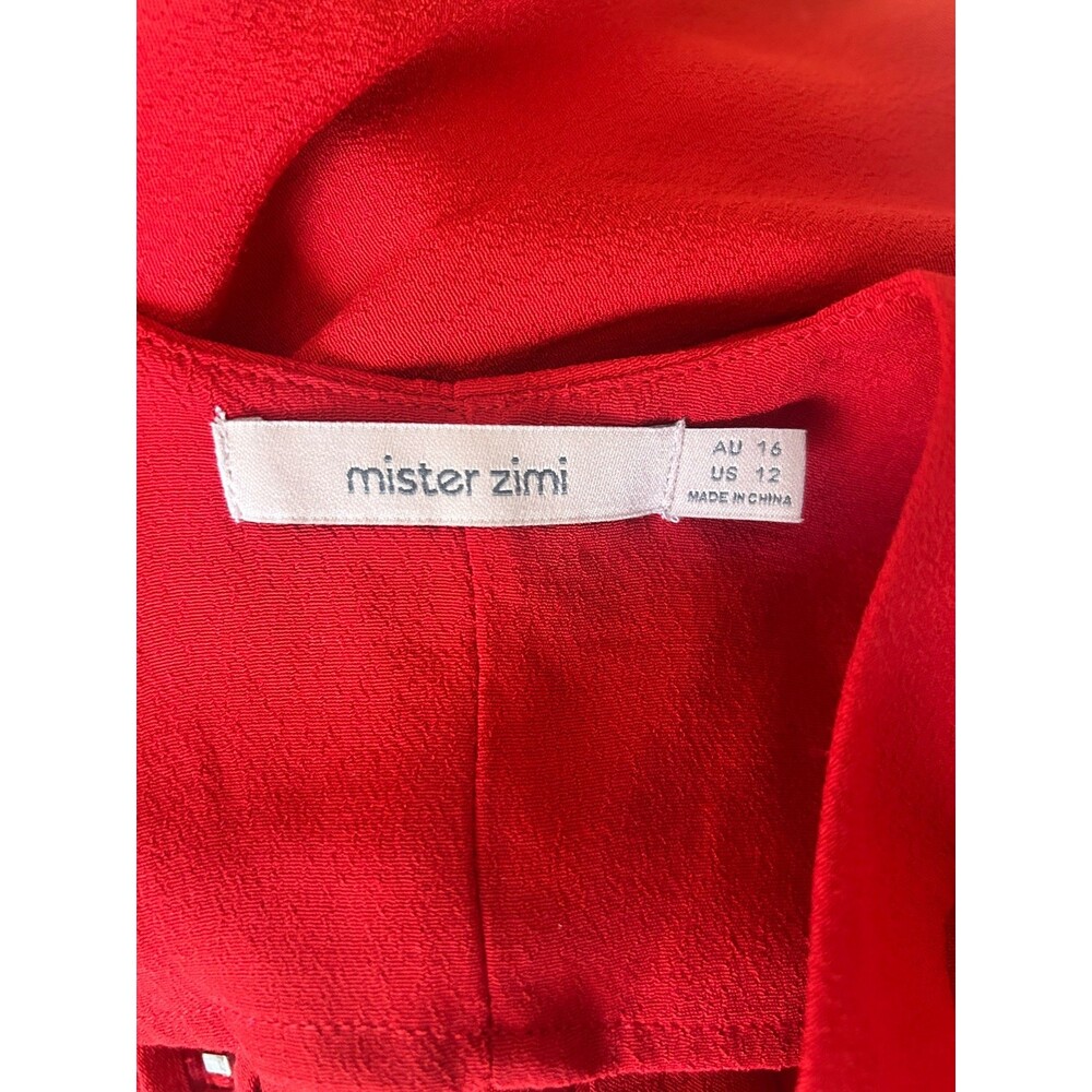 Mister Zimi Women's Maxi Summer Dress 100% Viscose Size 12 - Picture 7 of 9